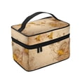 thumbnail image 4 of Yiaed Print Makeup Bag Travel Cosmetic Bags for Women Girls Zipper Pouch Makeup Organizer, 4 of 4
