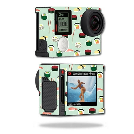 Skin For GoPro Hero4 Silver Edition – Sushi | MightySkins Protective, Durable, and Unique Vinyl Decal wrap cover | Easy To Apply, Remove, and Change Styles | Made in the