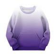 thumbnail image 3 of LIaqionyy Girls Oversized Sweatshirts Crewneck Tops Long Sleeve Casual Drop Shoulder Pullover Sweatshirt, 3 of 6