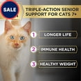thumbnail image 2 of Purina Pro Plan AdvantEDGE Senior Support Plus Adult 7 Plus Chicken and Rice Formula Dry Cat Food 12 lbs., 2 of 2