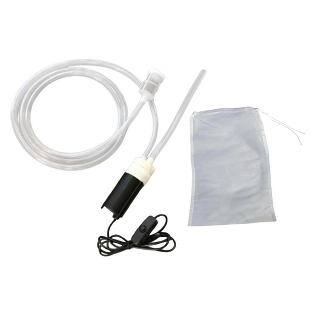 veasfak Electric Water Transfer Pump Electric Pumps Compact Tube Hose Beer Siphon Food 2 Meter Tube