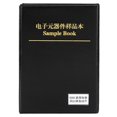thumbnail image 1 of 0201 Series 51 Types Capacitors Electronic Components Assortment Kits Sample Book Black, 1 of 4