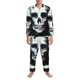 thumbnail image 3 of Fotbe Watercolor Skull Pijama de Hombre con Estampado de Manga Larga, Conjunto de 2 Piezas, Ropa de Dormir Suave y Cómoda con Bolsillos-XX-Large, 3 of 7