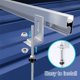 thumbnail image 5 of Hanger Bolts, M10 x 200 mm, Pre-Assembled, V2A, Height-Adjustable, for Photovoltaic Solar Mounting, 5 of 5
