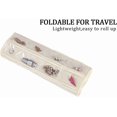 thumbnail image 4 of DoubleSided Jewelry Hanging Organizer Display Hanger Small Tools Holder with Clear Pockets (), 4 of 6