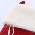 thumbnail image 5 of Decoraciones de medias para árboles de Navidad YONGSHENG color rojo y gris, 5 of 5