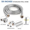 thumbnail image 4 of ETANPE Handheld Shower Head Set with Hose & Bracket High Pressure Water Saving Rain Showerhead for Bathroom RV & Apartment Use Matte Finish & Spa Experience, 4 of 9