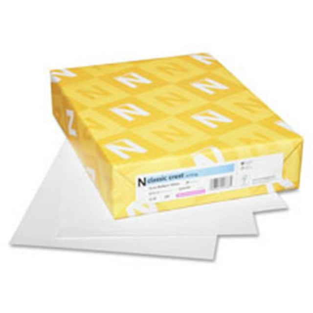 Papier de Qualité Supérieure, 24 Lb, 8,5 Po x 11 Po, 500 SHT-RM, Blanc Naturel