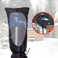 thumbnail image 3 of XIBUFE Extra-Large Winter Faucet Cover - Thick, Waterproof Insulated Spigot Sock for Freeze Protection, Reusable Outdoor Garden Faucet Protector, 3 of 7