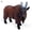 A, variant on AYYUFE Goat Figure Shape Fall Resistant Miniature Simulation Goat Model Figure for Desktop