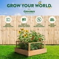 thumbnail image 5 of Greenes Fence 4' x 4' x 10.5" (3/4" Thick) Premium Cedar Raised Garden Bed with CritterGuard Fence System, 5 of 8