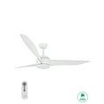thumbnail image 5 of Lucci Air Nordic 56-inch 3-blade DC Ceiling Fan, Matte Chalk White, 5 of 10