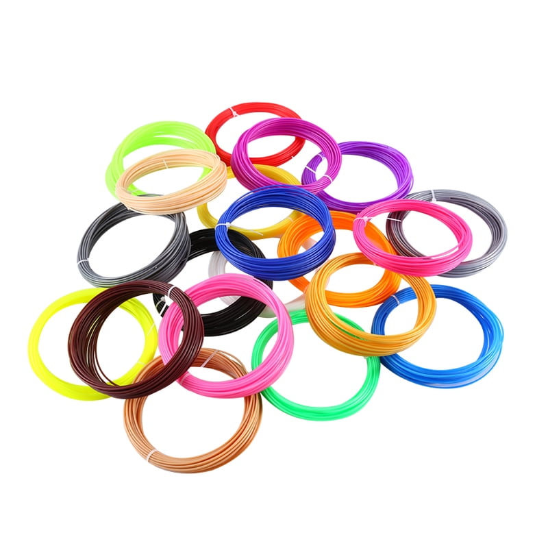 Myriwell 5m x 6 colors 3D Pen Filament PCL 1.75mm Plastic Rubber Printing Material for 3D Printer Pen Filament