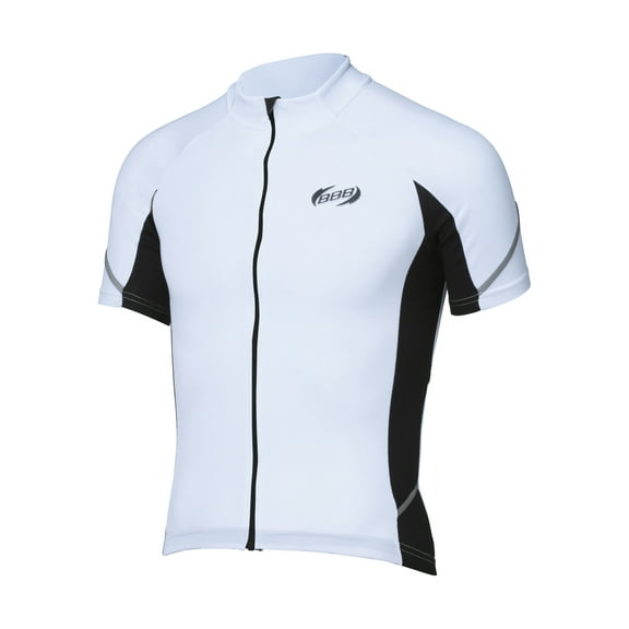 BBB BBW-235 - ComfortFit SS Jersey (White & Black, S)-TF>