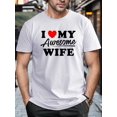 thumbnail image 1 of Sizeinclusive, T-Shirt pour Hommes avec Imprimé Géométrique - Décontracté, Extensible 100 % Coton, Col Rond, Lavable en Machine - Parfait pour Toutes les Saisons Tee pour Adulte, Hommes, Femmes, Adolescent, Adolescent, Jeune, 1 of 6