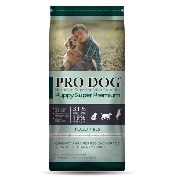 Pro Dog Puppy Razas Medianas y Grandes 5 Kg