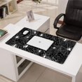 thumbnail image 3 of Long Mouse Pads for Desk,Spider Web and Skulls Halloween Pattern Desk Mats on Top Of Desks, Desk Mouse Pad Extra Large with 3mm Non-Slip Base and Stitched Edge for Gaming,Office,Work,Home 31.5x15.7in, 3 of 5