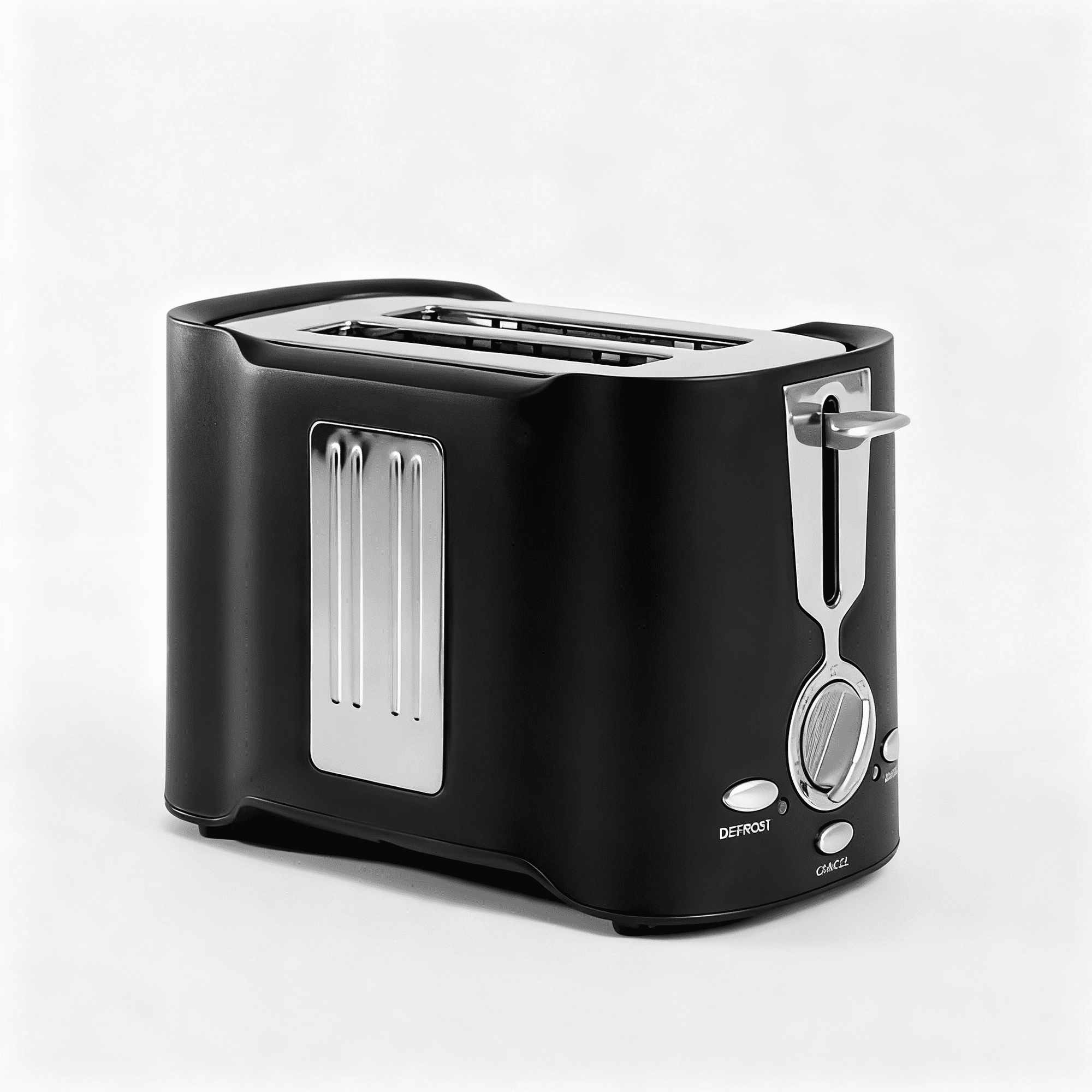 2 Slice Toaster, Quick & Even Results Every Time, Wide Slots Fit Any Size Bread Drop-Down Crumb Tray for Easy Clean Up, Stainless Steel