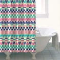 thumbnail image 4 of Waterproof Bohemian Shower Curtain 72x72 Inch Boho Style Polyester Unique Shower Curtain for Bathroom Hotel Home Decor with 12 Plastic Hooks, 4 of 5