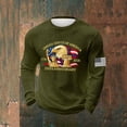 thumbnail image 2 of Fourth of July Shirts for Men 1776-2026 250th Anniversary Sweatshirt Patriotic Long Sleeve Shirts Waffle Crewneck Pullover Lightweight, 2 of 3