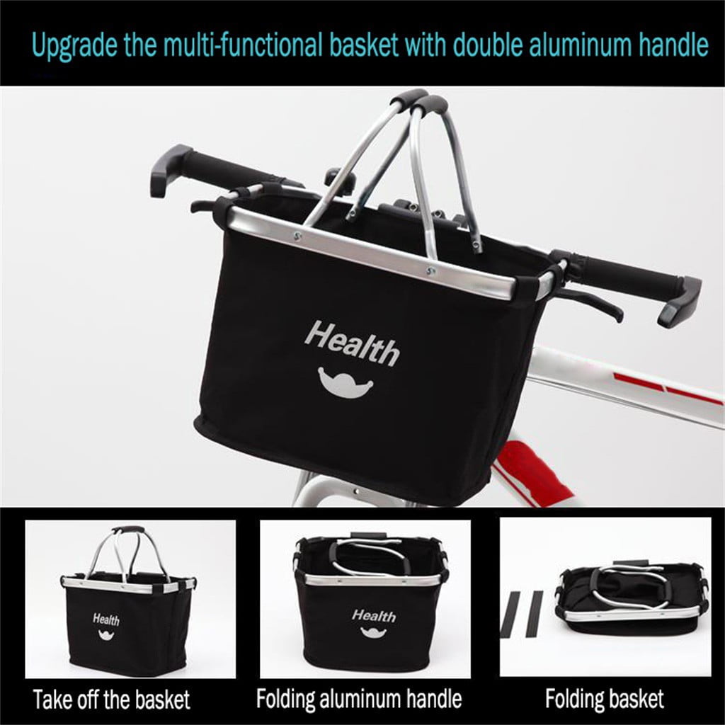 【JCXAGR】Bicycle Front Basket Removable Waterproof Bike Handlebar Basket