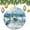pattern-1993, variant on Watercolor Pheasant Ceramic Ornament Walking Pheasant Custom 3" Ceramic 2024 Xmas Ornament Christmas Holiday Decorations