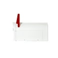 thumbnail image 5 of Postal Pro Medium White Plastic Post Mounted Mailboxes, 5 of 10