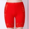 thumbnail image 2 of CHUMUD Plus Size Boyshorts Underwear for Women Anti Chafing Shorts for Under Dresses Soft Boxers Panties Tummy Control Lace Panty, 2 of 4