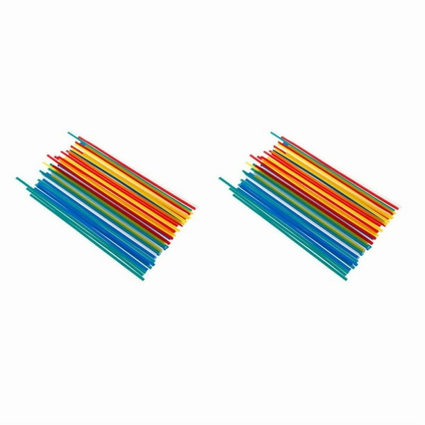 100 Uds. Varillas de Soldadura PPR PP PVC PláStico Reparación de Parachoques de Coche Kit de Varillas de Soldador Herramientas de Mano de Polipropileno Juego de Soldadura
