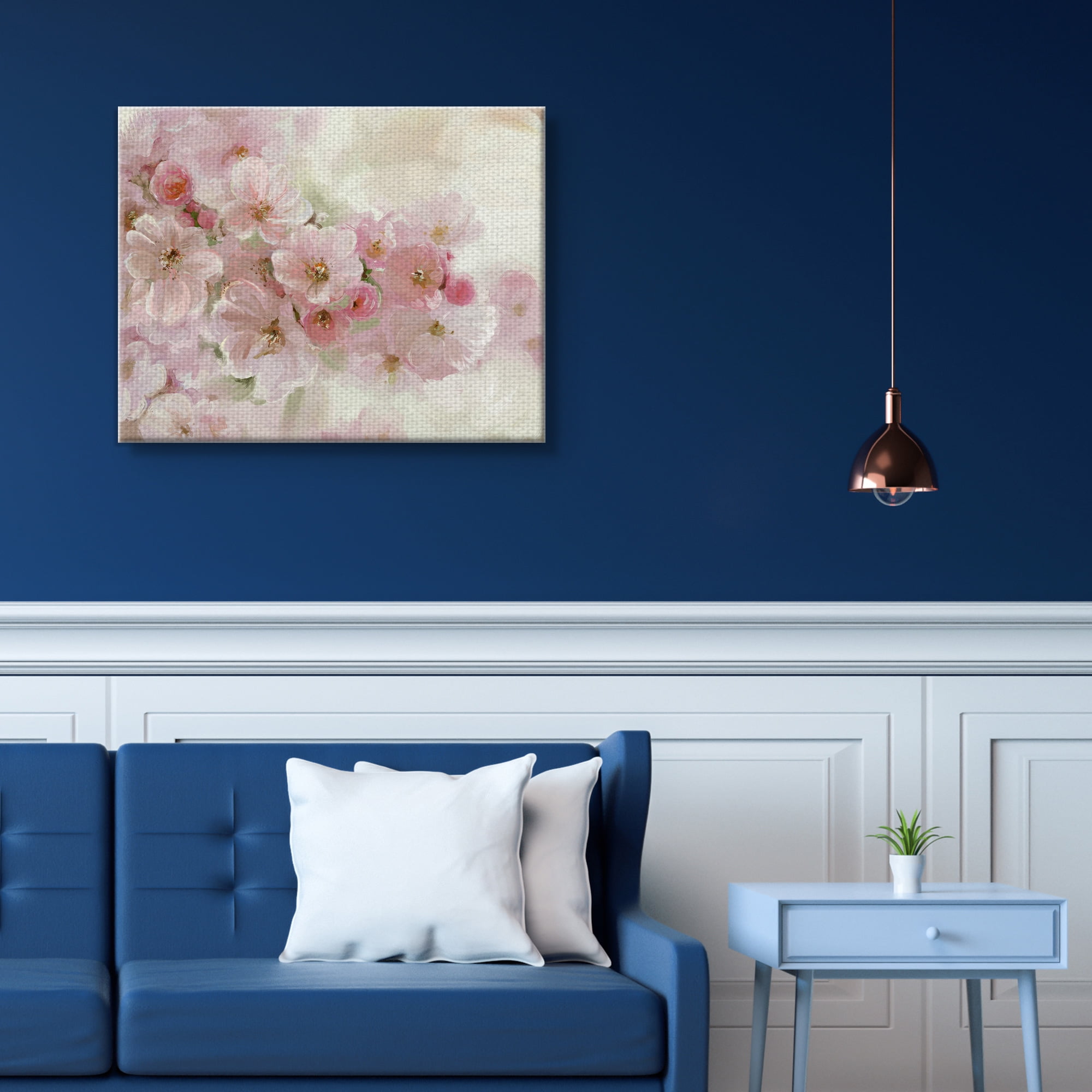 Masterpiece Art Gallery Japanese Cherry Tree Blossom By Studio Arts Canvas Art Print 22" x 28"