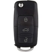 SCITOO Keyless Entry Remote Flip Key FOB Shell 1PC 4 Buttons Replacement for Volkswagen Golf Beetle Jetta Passat HLO1J0959753AM Fits select: 2007 VOLKSWAGEN JETTA WOLFSBURG
