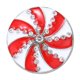 thumbnail image 4 of Nueva moda, diamantes de imitación, árbol de Navidad, campana de Papá Noel, sombrero con copos de nieve, calcetines, botones a presión de 18 MM para joyería a presión DIY, regalo de Navidad, 4 of 4