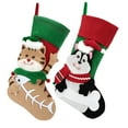 thumbnail image 3 of Christmas Stockings, Dog Socks Christmas Decorations, Festive Hanging Candy Bags for Gifts, Polyester Holiday Pendants for Tree and Fireplace Mantle, 3 of 6