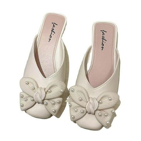 

PEASKJP Comfortable Sandals for Women Summer Women Slippers Flat Bottom Light Open Toe Casual Beach Slippers for Women Platform Sandals White 350.00