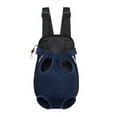 thumbnail image 1 of Transport Backpacks For Dogs And Portable Breathable Shoulder Woven Pet Polyester Bags For Outdoor Adventures Navy S, 1 of 3