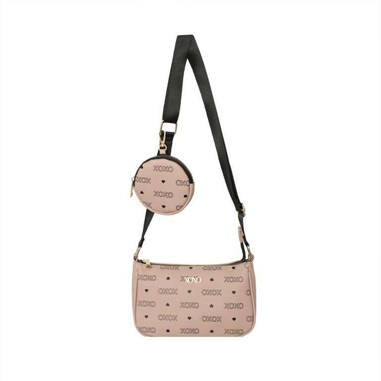 MCM Medium Crossbody Pouch Bag in Metallic