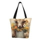 thumbnail image 1 of Balery Bucket Flower Cow Bolsa de Hombro con Diseño, Bolsa Grande y Duradera, Bolsa Versátil para Compras, 1 of 6