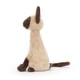 thumbnail image 2 of Jellycat Iris Siamese Cat Soft Plushies Toys 10.6", Adorable Iris Siamese Cat Soft Stuffed Animals Plush Toys Doll, Birthday Gift for Kids, 2 of 3