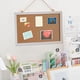 thumbnail image 1 of CaiYueKe Hanging Cork Bulletin Board Wood Frame Photo Display Message Board for Wall Home Office Decor Pinboard Memo Notice Board Bulletin Display, 1 of 7