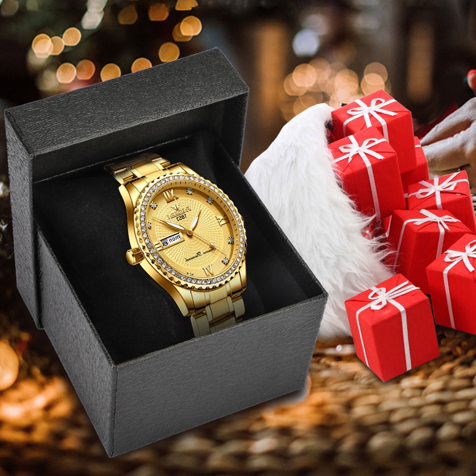 Walmart mens top gold watches