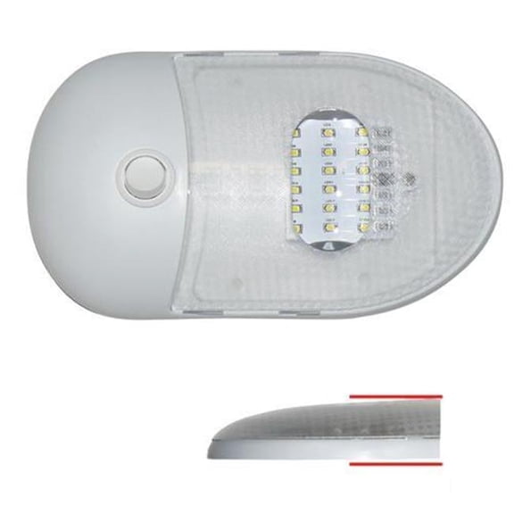 65429 Slim Line Single LED Dome Light