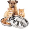 thumbnail image 3 of Comedero lento de acero inoxidable Puppy Bowls SOUJOY, paquete de 2, 3 of 9