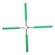 thumbnail image 1 of 2018electronicshop Corrector de entrenamiento de pie con hombro abierto para gimnasio Verde, 1 of 7