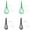 A+B, variant on Hanging Chicken Feeder for Vegetables & Fruits - Poultry Treat Holder with Mesh Bag & Hook - Chicken Coop Toy & Cabbage Feeder for Hens Goose Bird Accessories
