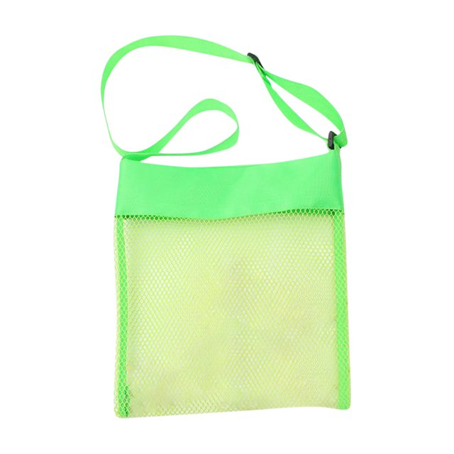 Large Mesh Beach Bag Color Childrens Beach Bag Toy Storage Mesh Bag Small Messenger Bag Beach Bag for Sand Toys Mesh Bag for Beach Toys Net Bag for Beach Toys Beach Toy Bag Mesh