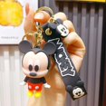 thumbnail image 1 of Disney-llavero con funda para tarjeta de Spiderman, superhéroe, iron man, hulk, para niños, con cordón, ID, Bus, bolsa, accesorios, regalo para amigos, 1 of 2