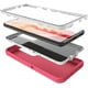 thumbnail image 4 of Entronix Funda Resistente para Galaxy S21 Ultra, Triple Capa, Resistente a Golpes y Anticaídas, Color Rosa, 4 of 6