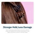 thumbnail image 4 of Gimme Beauty Mini Square Claw Clip Set - Small Hair Accessories - Perfect for Bangs & Fine Hair - Firm, Tension-Free Hold for Everyday Hairstyles - 12 Pack, 4 of 6