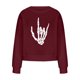 thumbnail image 4 of Tops para mujer, camisas, blusas, elegantes, informales, camisas de manga larga, estampado de moda, cuello redondo, camiseta suelta, blusa de otoño, jersey Odeerbi ODB-5, 4 of 8