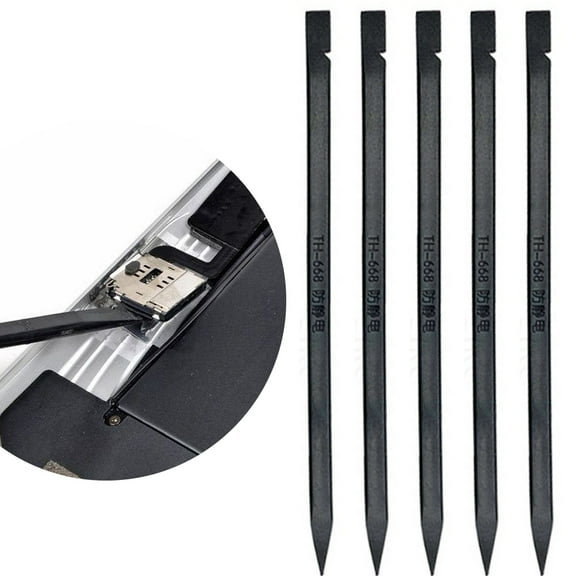 Masteelf 10 Pieces Universal -static Plastic Spudger Stick Opening Pry Tool Kit for Tablets Laptop